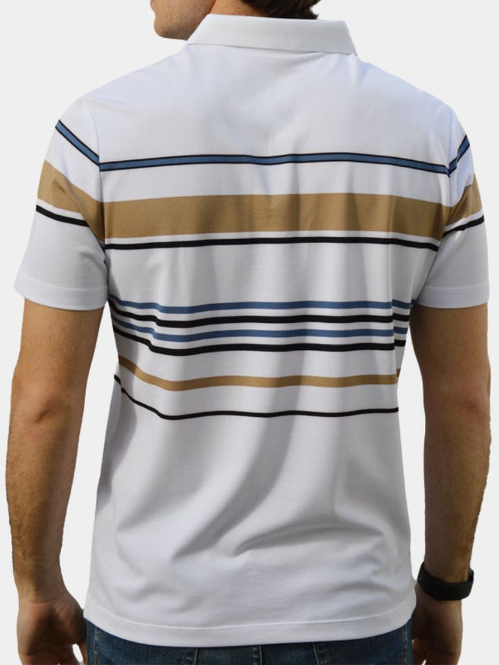 Sunset Stripe Polo - Dalton & Rowe