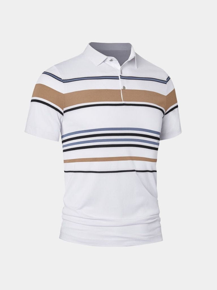 Sunset Stripe Polo - Dalton & Rowe