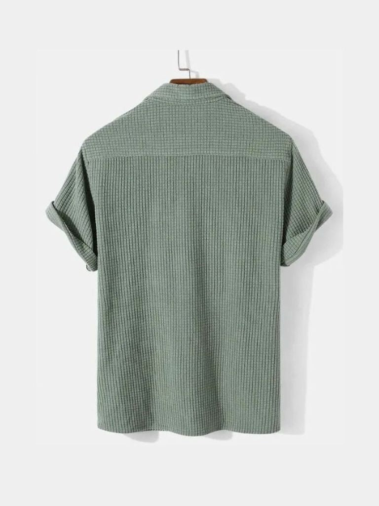Textured Short Sleeve Shirt - Dalton & Rowe