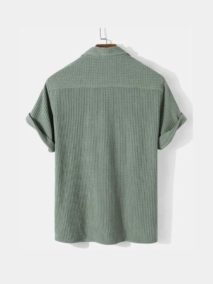 Textured Short Sleeve Shirt - Dalton & Rowe