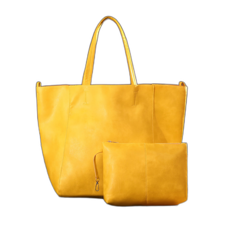 Suavidad Retro de Renee | Bolsa Tote de Gran Capacidad