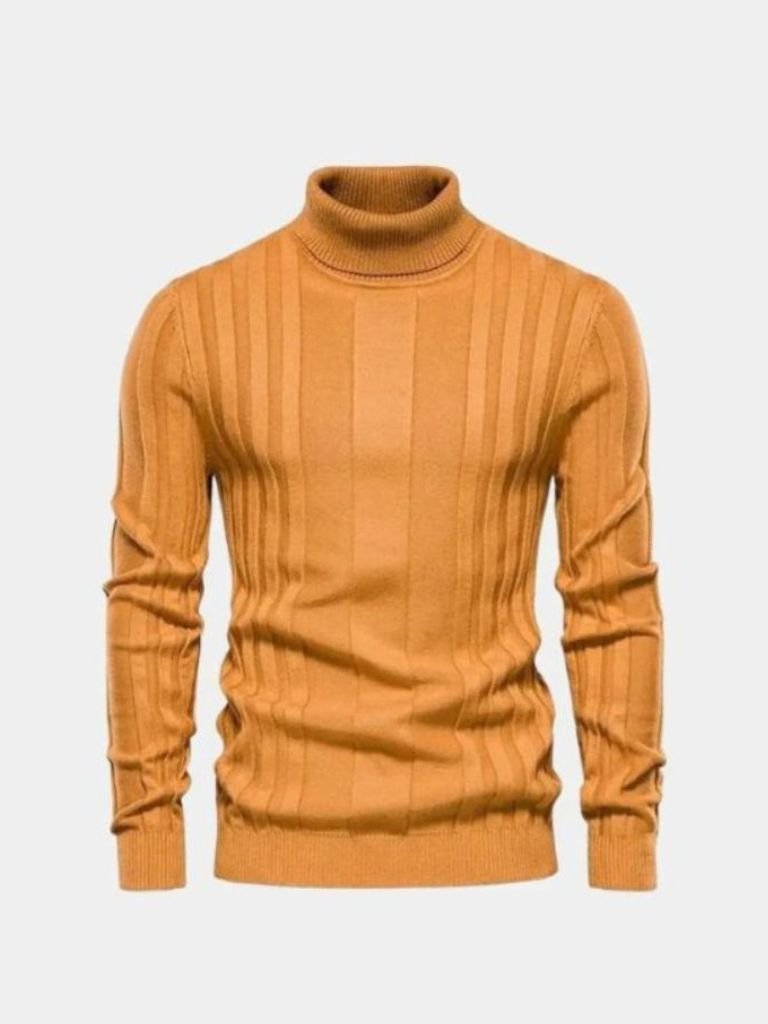Turtleneck Knitwear Pullover Sweater - Dalton & Rowe