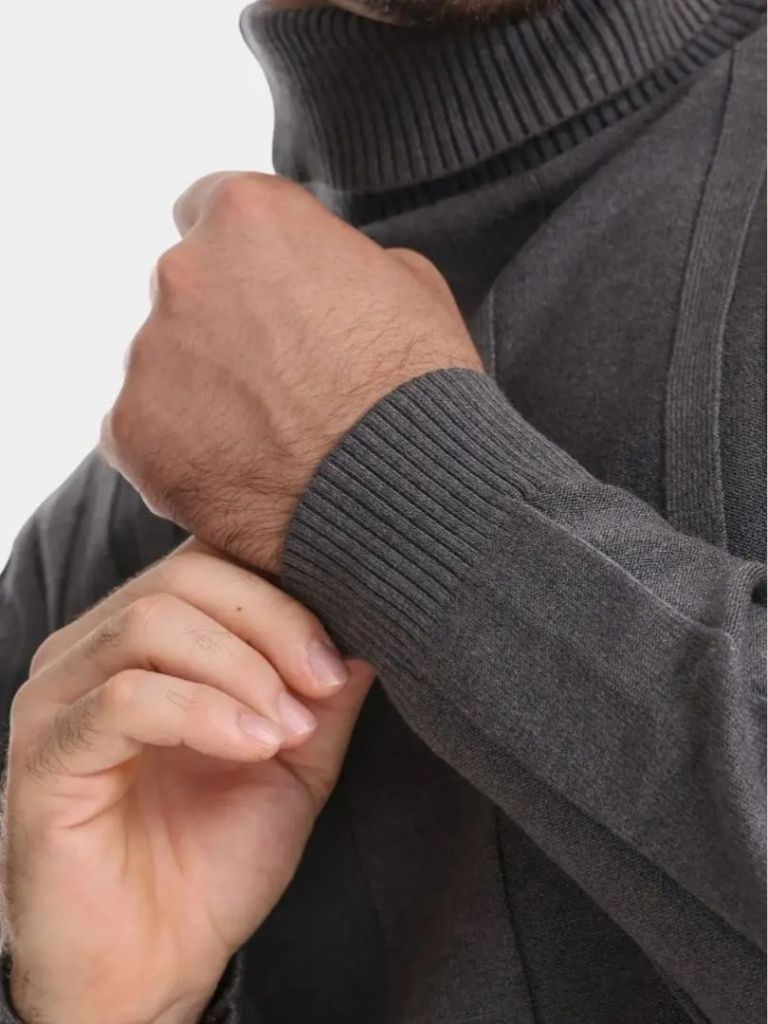 Turtleneck Knitwear Pullover Sweater - Dalton & Rowe
