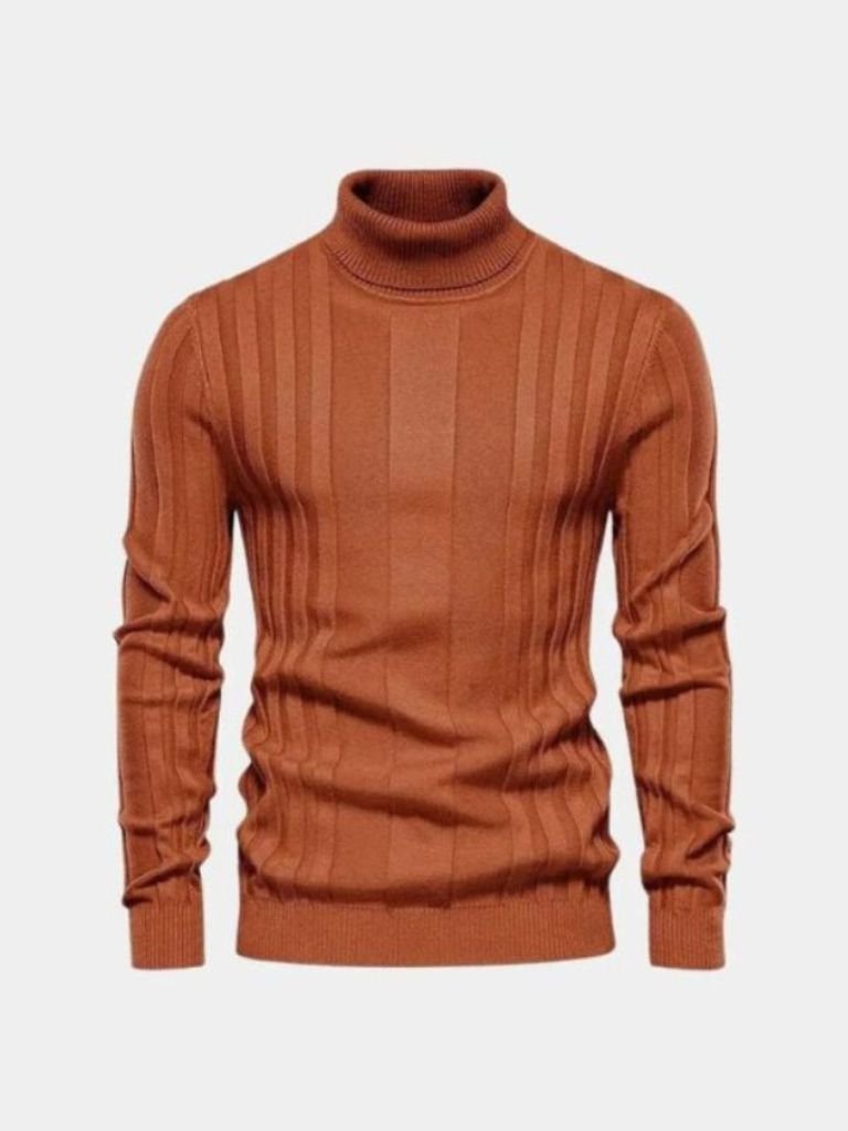 Turtleneck Knitwear Pullover Sweater - Dalton & Rowe