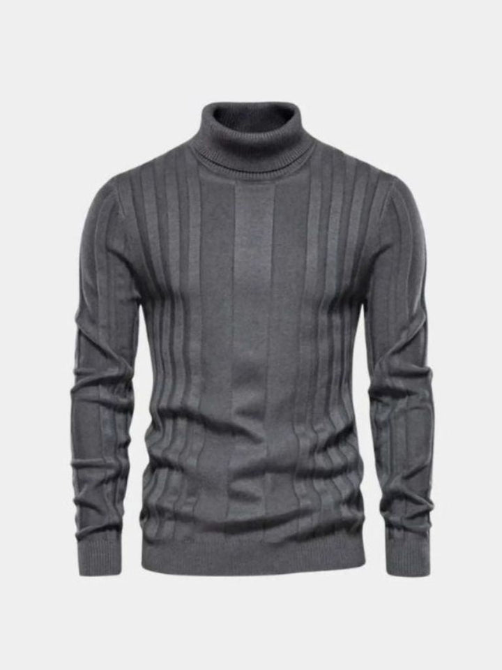 Turtleneck Knitwear Pullover Sweater - Dalton & Rowe