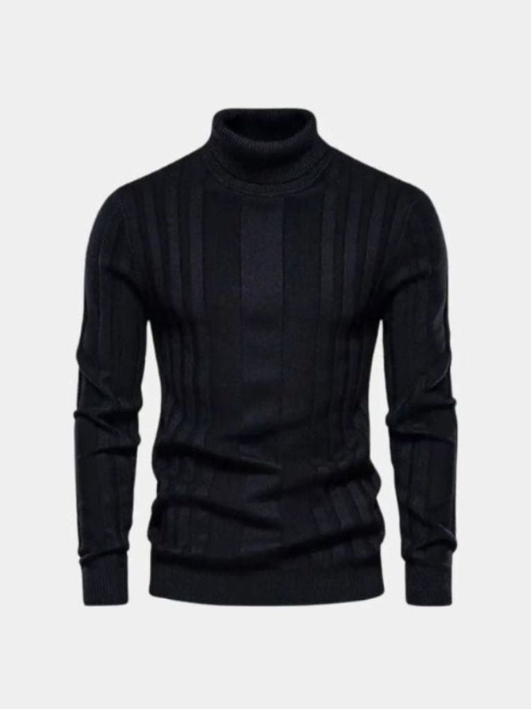Turtleneck Knitwear Pullover Sweater - Dalton & Rowe