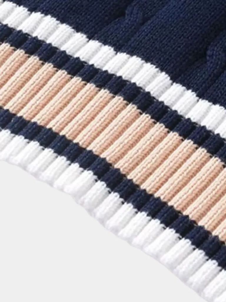 V Neck Elegant Knit Vest - Dalton & Rowe
