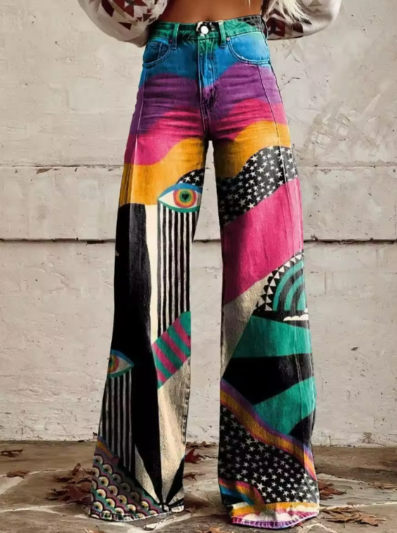 Yasmine | Pantalón Artístico
