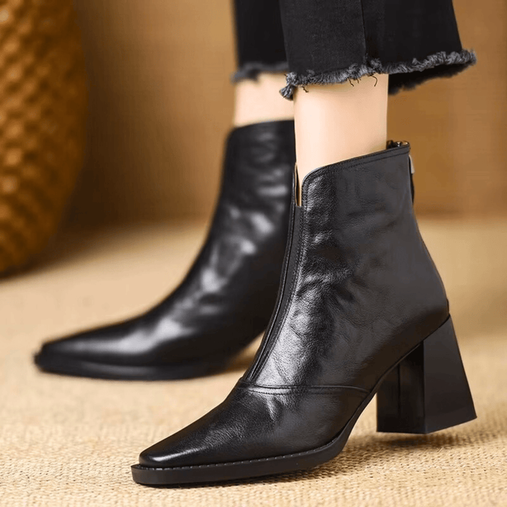 Valentine | Botines Elegantes con Tacón