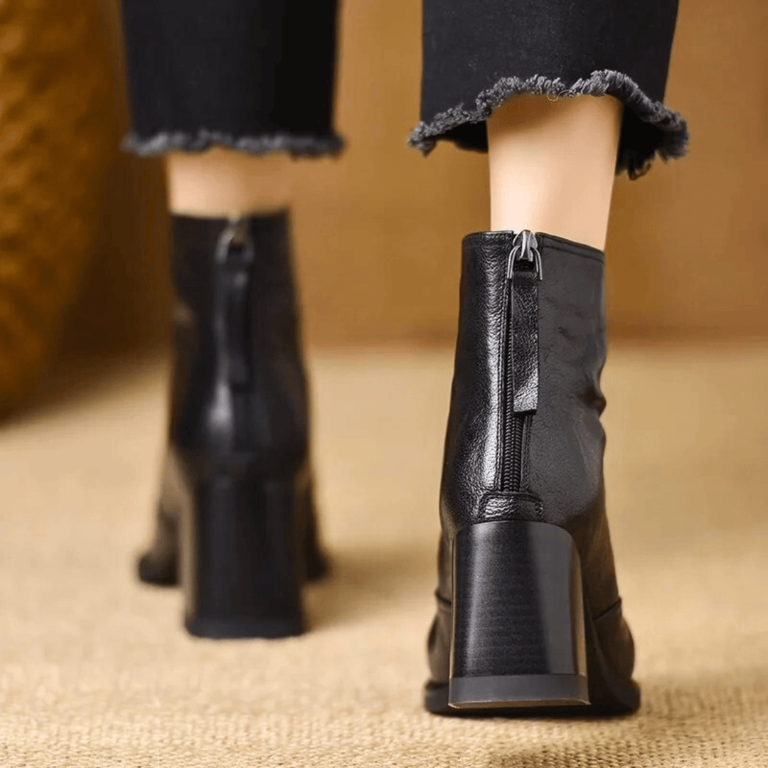 Valentine | Botines Elegantes con Tacón