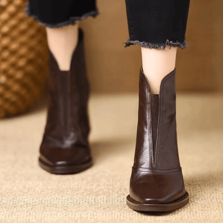 Valentine | Botines Elegantes con Tacón
