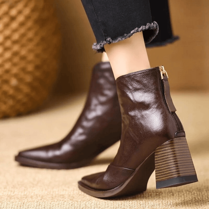 Valentine | Botines Elegantes con Tacón