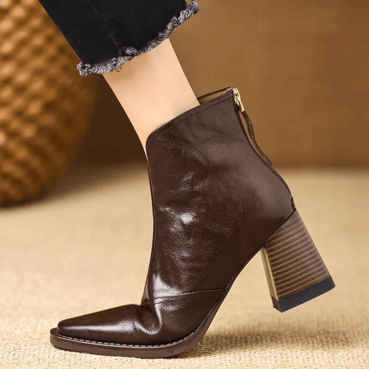 Valentine | Botines Elegantes con Tacón