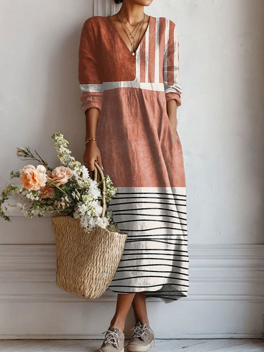 Bérénice | Vestido Impreso Gráfico