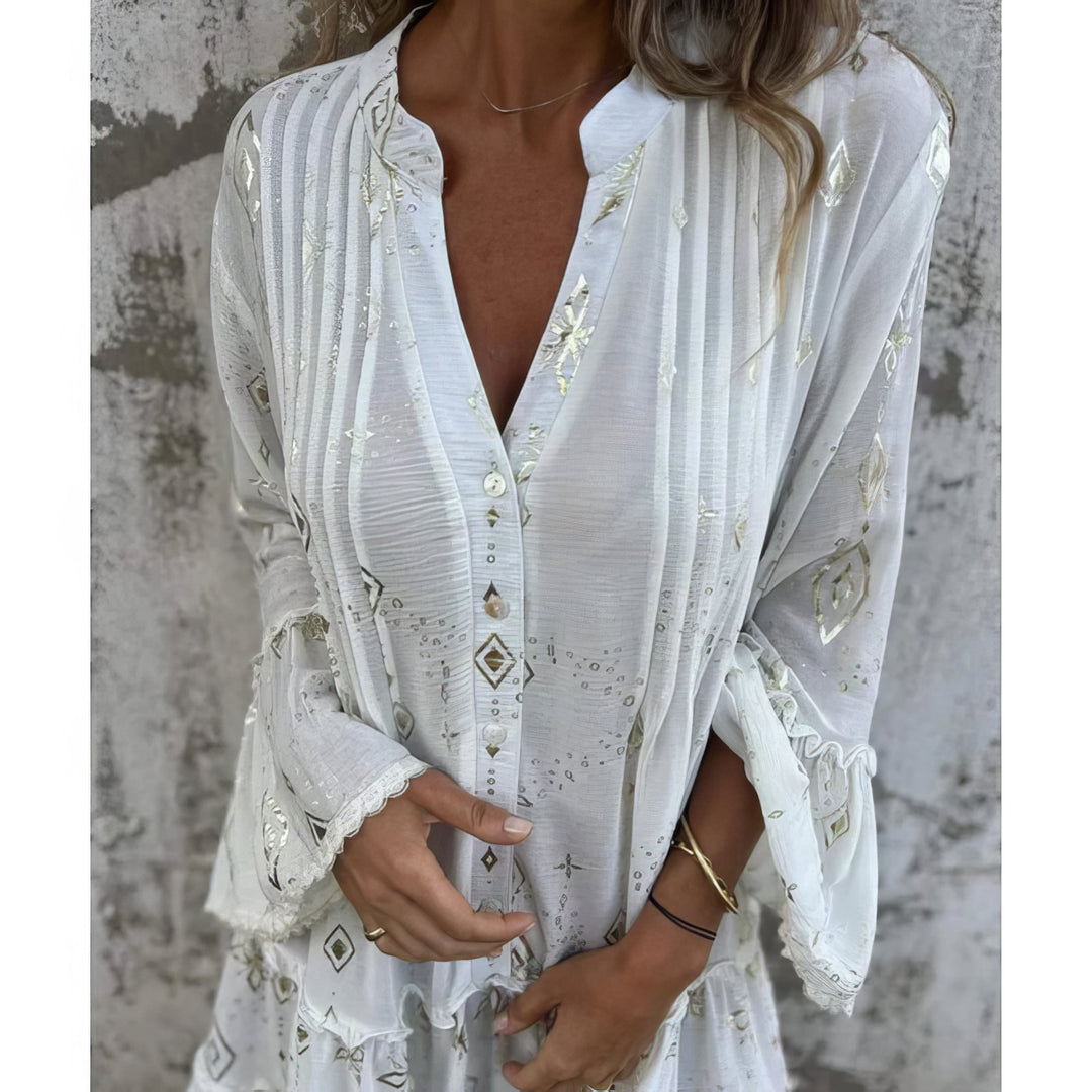 Gayle | Vestido Bohemio Romántico