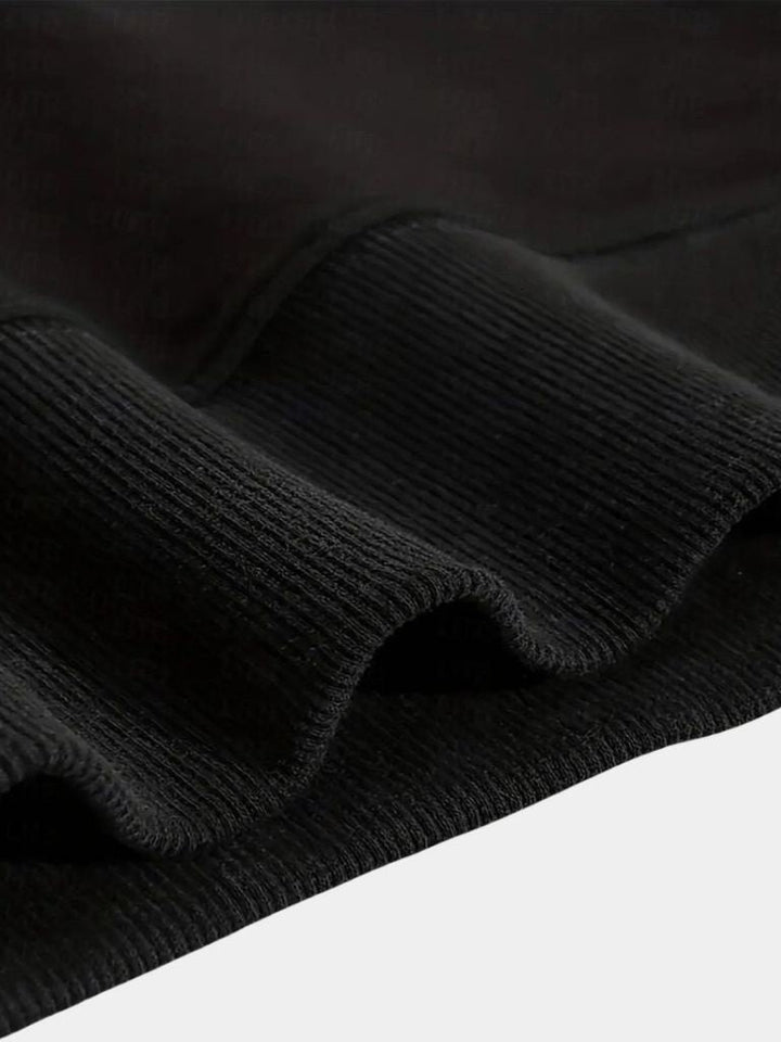 Zip Black Lapel Sports Sweatshirt - Dalton & Rowe