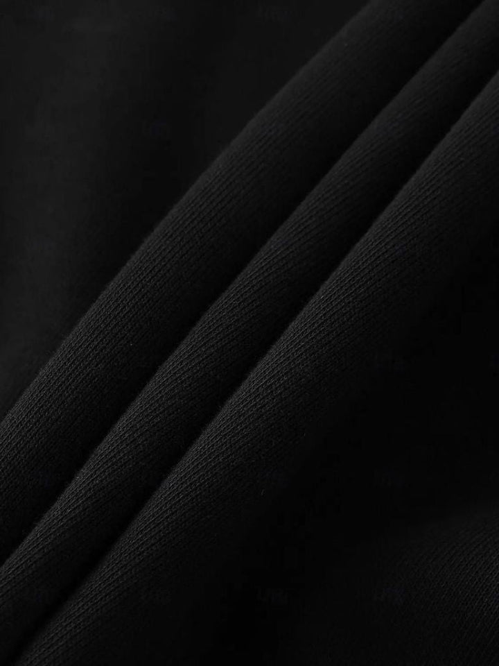 Zip Black Lapel Sports Sweatshirt - Dalton & Rowe