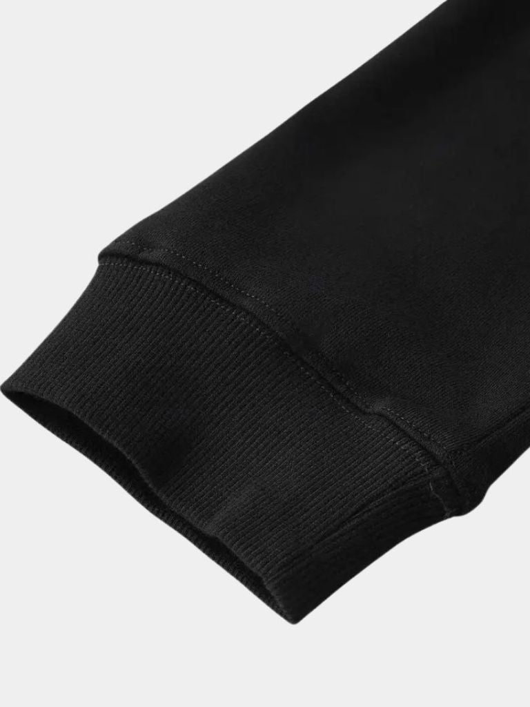 Zip Black Lapel Sports Sweatshirt - Dalton & Rowe