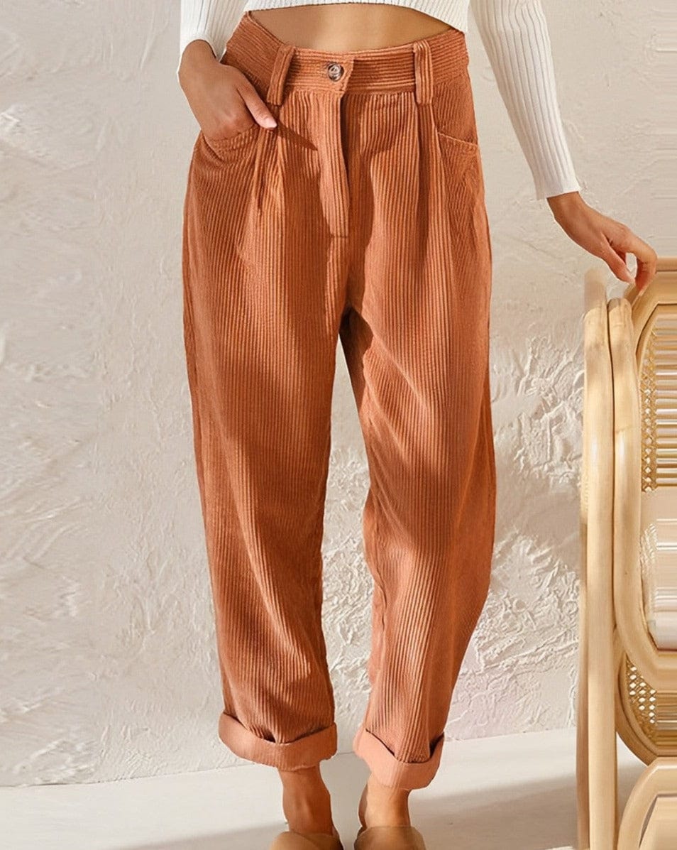 Colette | Pantalón Texturizado Vintage